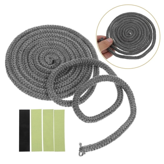 ROSENICE Fiberglass Stove Fire Rope High-temperature Resistance 1 Roll