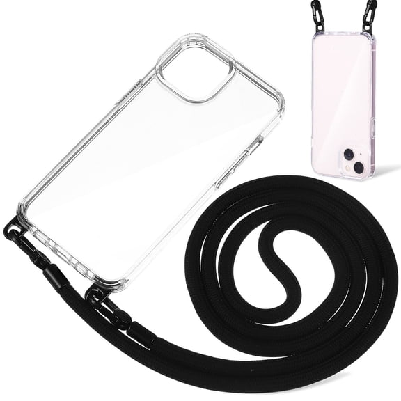 ROSENICE 1 Set 14 Phone Case With Strap Simple and Elegant Protective Cover 31.44X2.95X0.39in