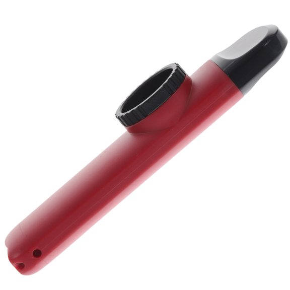 ROSENICE 1 Set Kazoo Musical Instrument Plastic Red Compact for Guitar Ukulele Violin Piano Keyboard 4.1x1x0.8in
