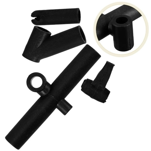 ROSENICE 1 Set Of Kite Supplies Plastic Frame Connectors Kite Support Rods Fixed Parts Kite Frame Connector Plastic Kite Support Rod Diy Kite Plastic Frame