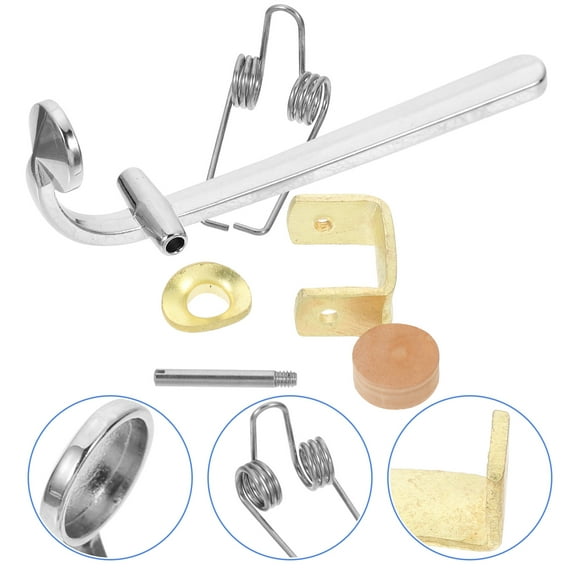ROSENICE 1 Set Metal Trombone Key for Professional Instrument Use