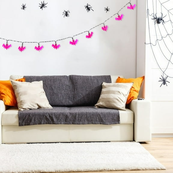 ROSENICE 1 Set Novel Light Strings Outdoor Waterproof Plastic Bat Shape for  Bar Atmosphere