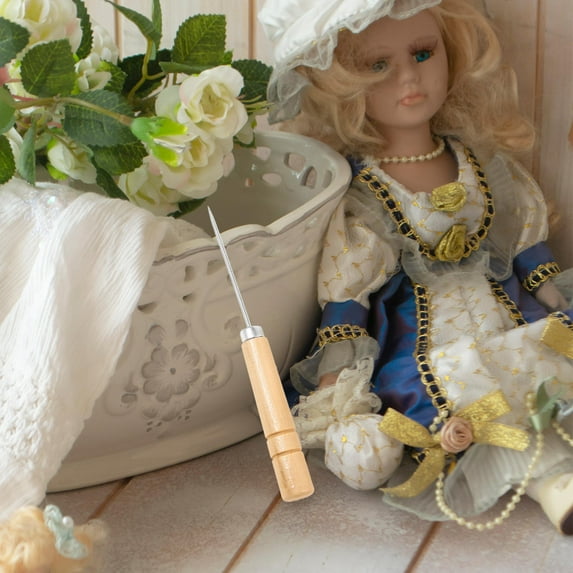 ROSENICE 1 Set Rehair Tools for Dolls Hair Transplanting and Style Design in Assorted Color