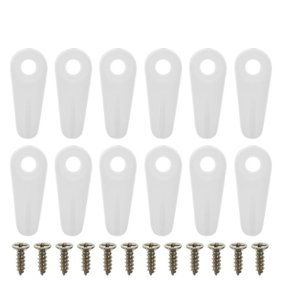 ROSENICE Small Picture Frame Backing Clips White 100Pcs 0.9In
