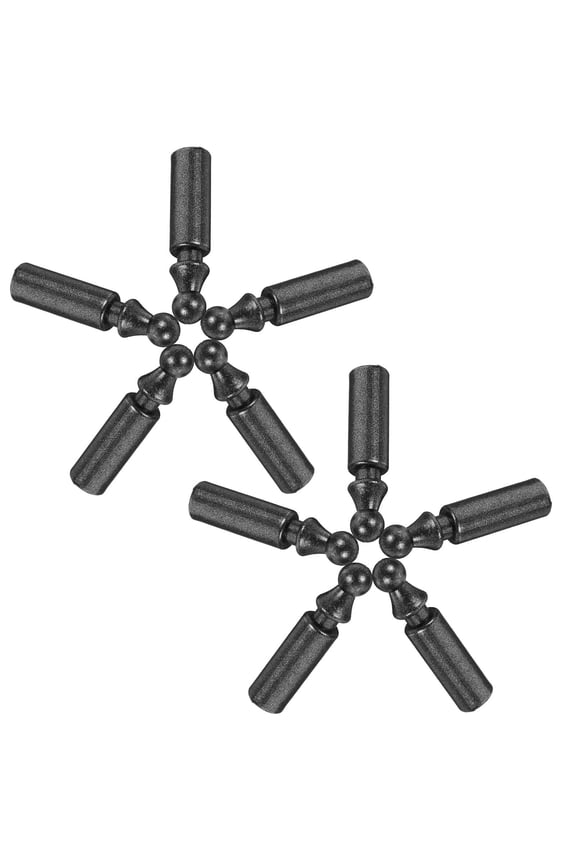 10Pcs Small and Delicate Umbrella Replacement Tips for Umbrella Repair Grey