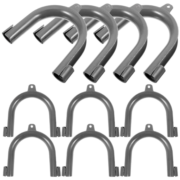 ROSENICE 10Set U Shape Washer Drain Hook for Homeowners and Maintenance Workers 5.4x5.1x1.1in
