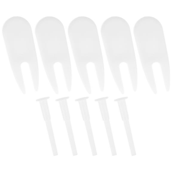 ROSENICE 10pcs/set Transparent Exercise Ball Plug for Inflation and Sealing during Exercise