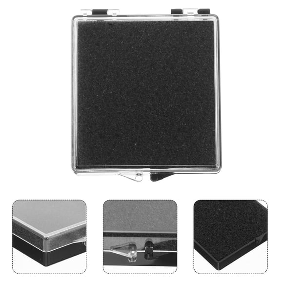 ROSENICE 12Pcs Medal Display Box for Brooches Transparent Plastic with Protection Feature