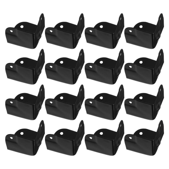 ROSENICE 16Pcs Iron Triangle Metal Box Corner Protector For Speaker Cabinets And Flight Cases 1.6*1.6*1.6in