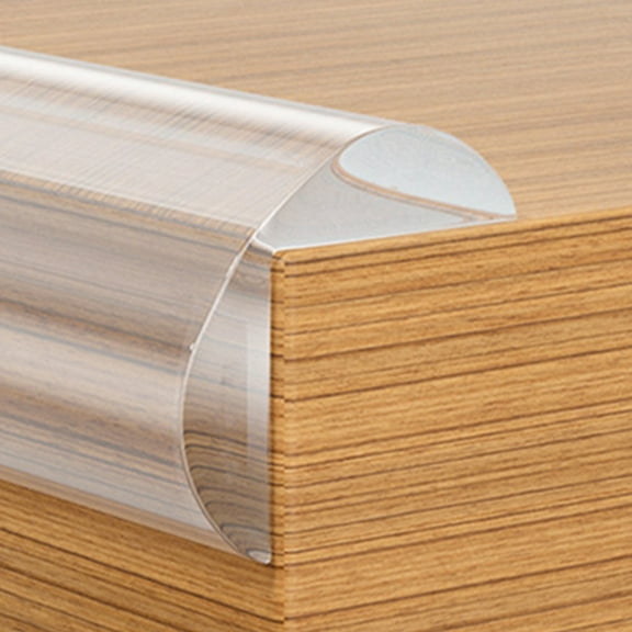 ROSENICE 1Pack Acrylic Corner Guard with Strong Adhesive for Table Edge Protector for Kids 78.60X0.39X0.39in