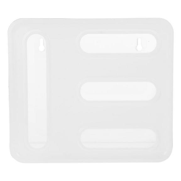ROSENICE 1Pack Cube Organizer Wall Hanging Storage .5X28X8Cm Pet Abs For Home Kitchen