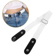 ROSENICE 1Pack Elegant Simplicity Style No Buckle Women Men Stretch Belt Elastic Waist Belts For Summer Clothing