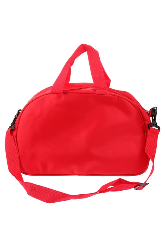 1Pack Large Capacity Bag Red Rectangular For Travel With Portable And Storage
