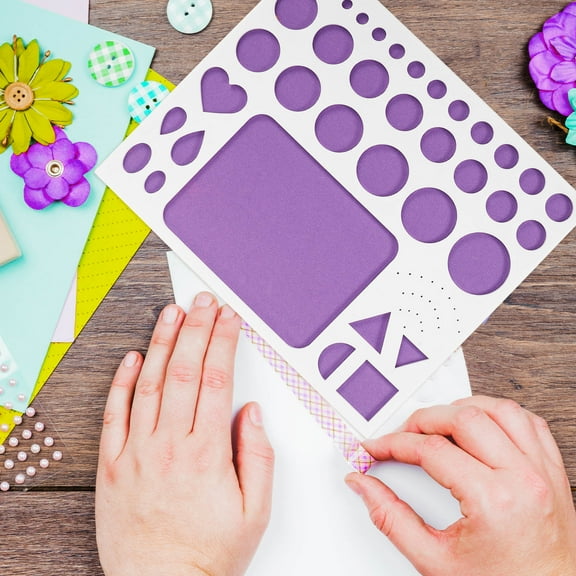 ROSENICE Quilling Design Templates Paper Quilling Template Board EVA 1Set