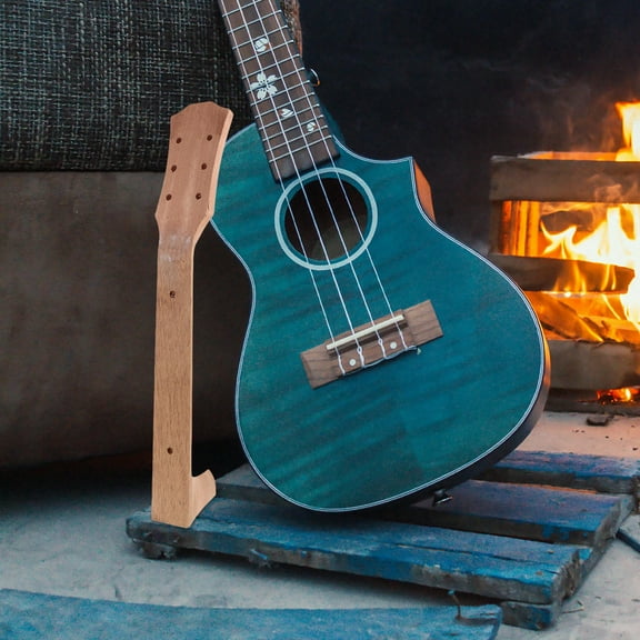 ROSENICE 1Pack Roasted Maple Guitar Neck In Khaki For Electric Guitar Repair 19.7X3.1X2.8In