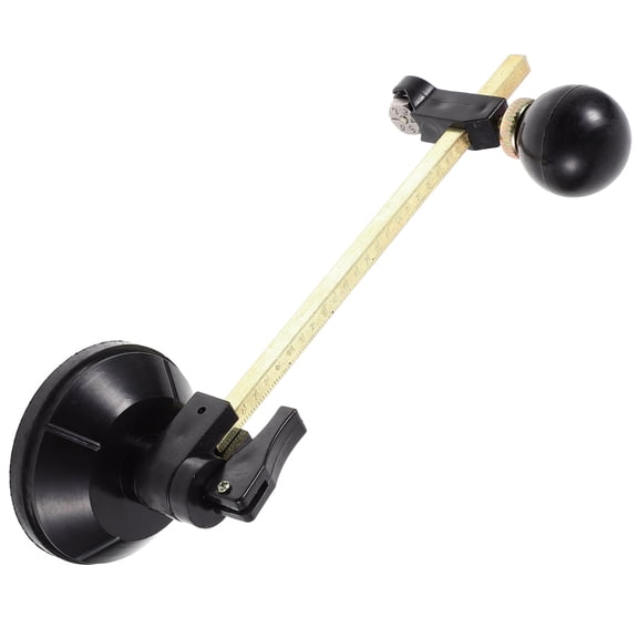 ROSENICE Glass Cutting Compass Cutter Range Hood Hole Opening 1Pcs 7.7x3x2.2in