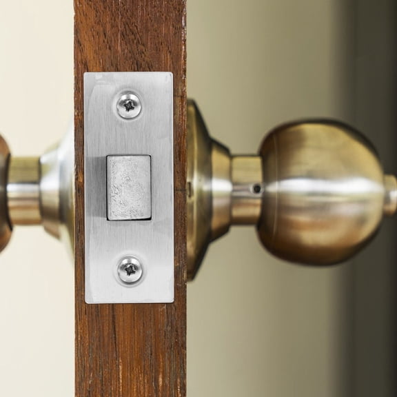 ROSENICE 1Pcs Golden Tubular Mortice Latch Door Lock Deadbolt Stainless Steel for Sliding and Barn Doors
