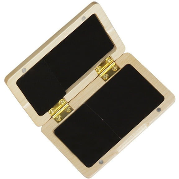 ROSENICE Wood Oboe Reed Case Wooden 1Pack 3.9x2.4x0.7In