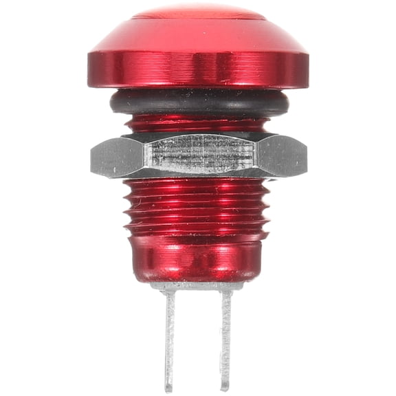 ROSENICE 1Pcs Mini Compact Design Metal Button Switch For Industrial Use Emergency Function