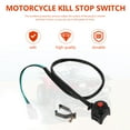 thumbnail image 1 of ROSENICE 1Pcs Motor Start Stop Button Plastic for Motorcycle Riders and ATV Enthusiasts, 1 of 8