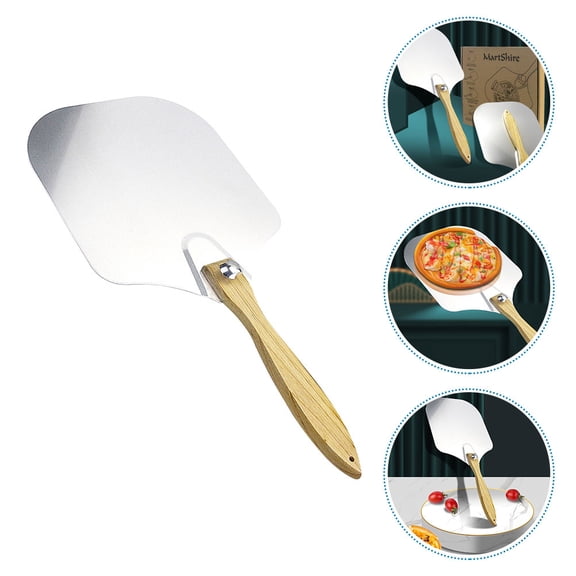 ROSENICE 1Pcs Non-stick Pizza Spatula Paddle for Baking with Safe Design