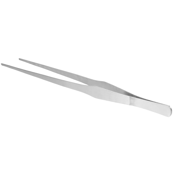 ROSENICE 1Pcs Professional Plants Tweezers for Feeding Fishes Straight Head 11.8x0.79x0.79in