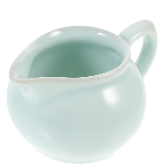 ROSENICE 1Pcs Small Ceramic Pitcher For Coffee Bar And Restaurants With Certified Material 11.5X8X6CM