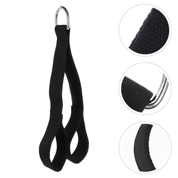ROSENICE 1Pc Arm Strength Trainer Triceps Rope Durable Pull Down Cord for Bodybuilding Exercise
