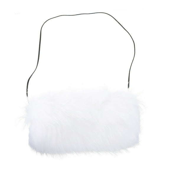 ROSENICE 1Set Car Hand Faux Fur Muffs for Women in Cold Weather