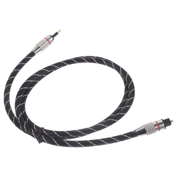 ROSENICE 1Set Cotton Mesh Digital Optical Audio Cable for Video Game Consoles and Music Listening 100.00cm