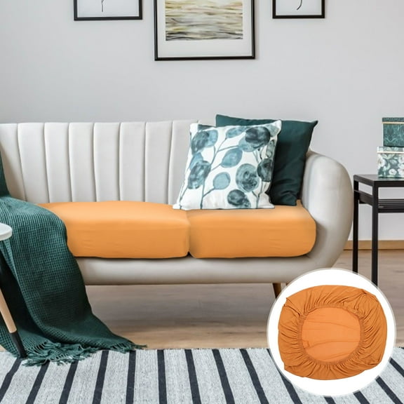 ROSENICE 1Set Couch Protector Cover Khaki Polyester Extend Lifespan Chic Design Home Owners