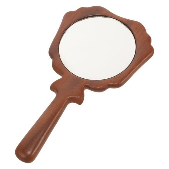 ROSENICE 1Set Handheld Mirror Small Round Shape Professional Design For Makeup Artists