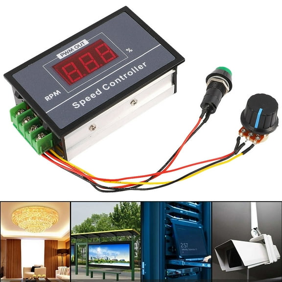 ROSENICE 1Set Motor Governor With 15KHZ Control Frequency 9.6x3.6in