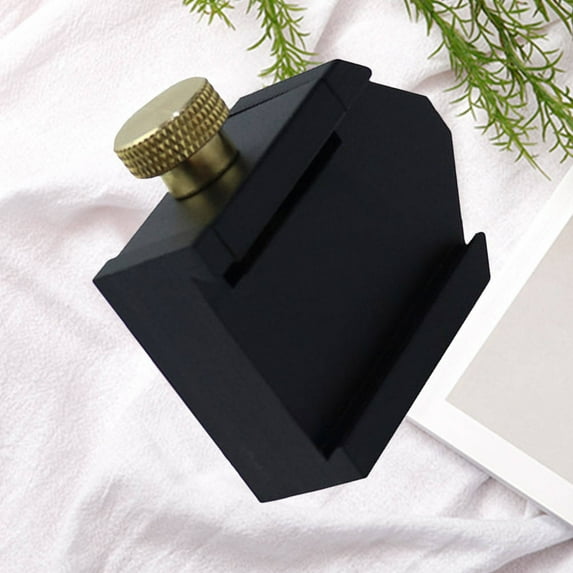 ROSENICE 1Set Rectangular Positioning Block Precision Marking T-Ruler Woodworking Ruler Stop Block for Home Users