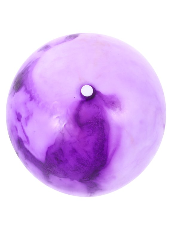 Purple PVC Yoga Ball for Exercise and Core Strengthening
