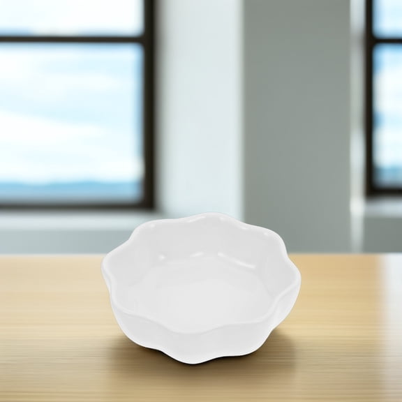 ROSENICE  2 Pcs Hamster Food Bowl Washable Chinchilla Ceramic Pet Feeder Feeding