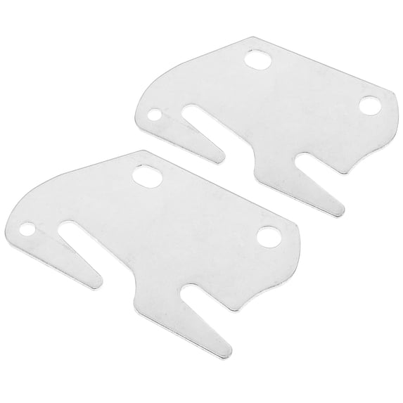 ROSENICE 2 Pcs Mounted Bed Rail Brackets Replacement Wooden Bedstead