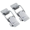 thumbnail image 1 of ROSENICE  2 Pcs Snap Catches Stainless Steel Bonnet Clamp Quick Lever, 1 of 8