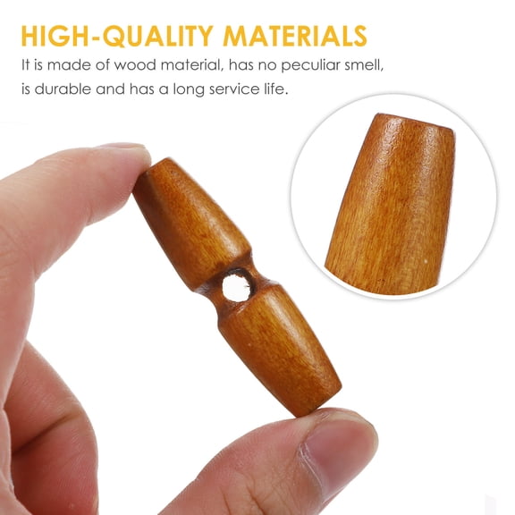 ROSENICE 20 Pcs Sweater Brown Olive Buttons for Clothing Sewing Accessories