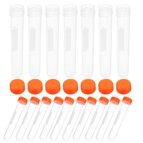 ROSENICE 20Pack Simple Design Storage Bottle for Home Users Little Vials