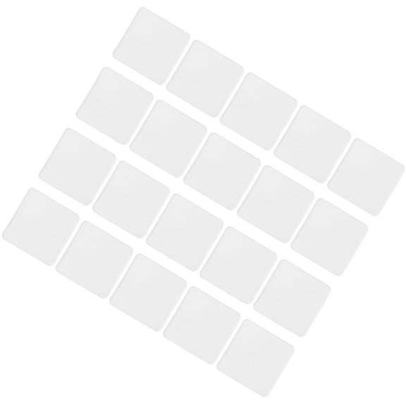 ROSENICE 20Pcs Strong Double Sided Tape for Kitchen Office Use Acrylic Nano Sticker