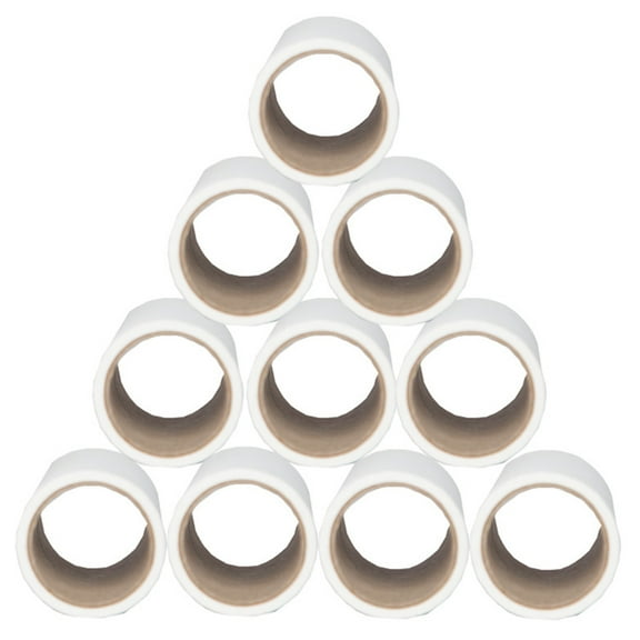 ROSENICE 2Pack Pet Lint Roller for Dust and Pet Hair Removal in White 19cm 60 Sheets