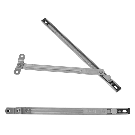 ROSENICE 2Pcs 9.82X0.51X0.16in Window Safety Bar for Apartment Protection