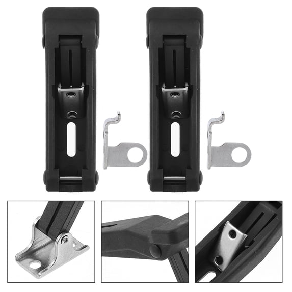 ROSENICE 2Pcs Draw Latches for Outdoor Use Marine Industry with Concealed Toggle Design and Vibration Reduction