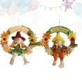 thumbnail image 1 of ROSENICE 2Pcs Fall Decorations for Outside Assorted Color Hanging Decoration for Outdoor Fun, 1 of 1