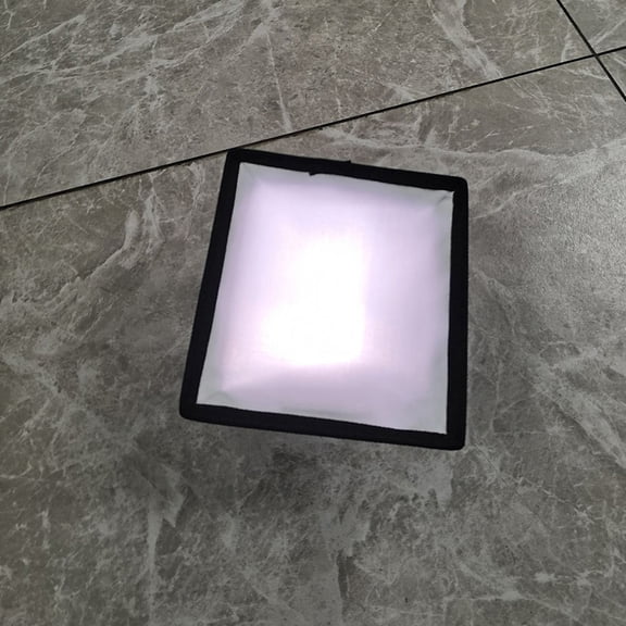 ROSENICE 2Pcs Foldable Design Flash Diffuser for Camera Accessory Light Cloth 15x17cm