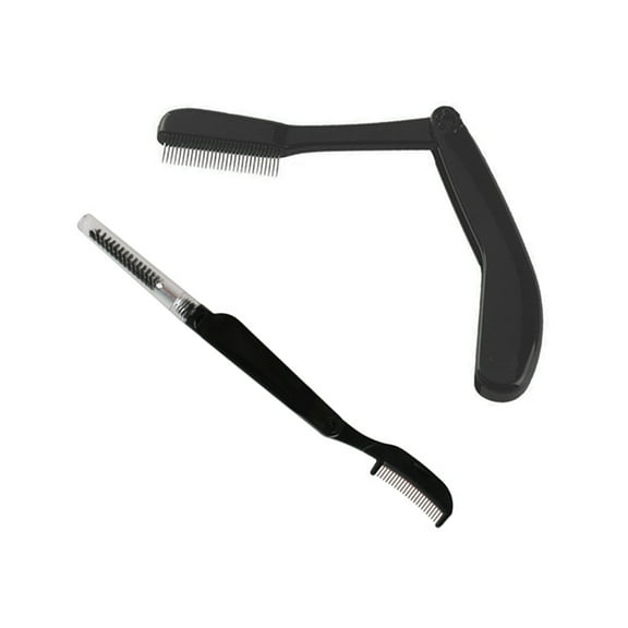 ROSENICE Eyebrow Comb Tool Eyebrow Combs PC Women Travel 2pcs