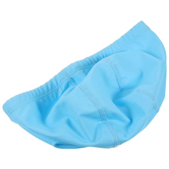 ROSENICE 2Pcs Ladies Swimming Hat For 8.5*6.3*0.1in Waterproof Round Black PU