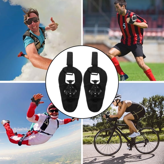 ROSENICE 2Pcs Nylon Wrist Strap Camera Black for Skydiving and Cycling