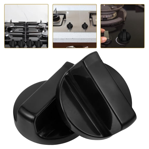 ROSENICE 2Pcs Stove Knobs for Kitchen Stove Knob Replacement Easy Installation